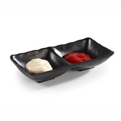 PUJADAS P22120 BAND. SNACK/SALSA 2COMP. NEGRO