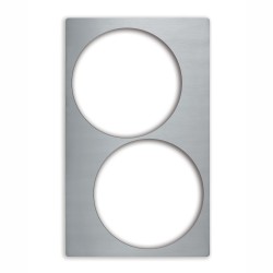 PUJADAS 8242514 PLANTILLA DOS REDONDOS INOX