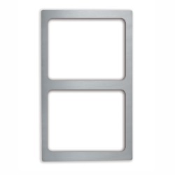 PUJADAS 8243014 PLANT BATERIA 2CUADRADOS INOX