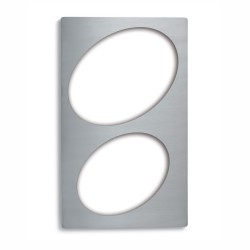 PUJADAS 8243114 PLANT BATERIA 2OVALES INOX PARA MIRAMAR 49420 & 49412