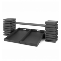 Soporte de Buffet Elevado - Conjunto de 2 Niveles para Bandejas 60x40 cm CUBIC