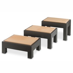 Mesita Buffet Baja con Taco Madera CUBIC | Pujadas P904810