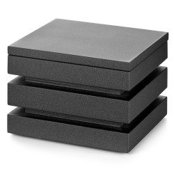 PUJADAS P904600 CUBO CUBIC NEGRO CON TAPA