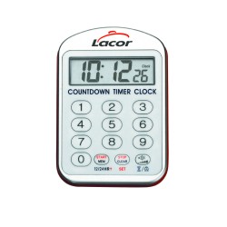 RELOJ DE COCINA CON ALARMA LACOR 60804