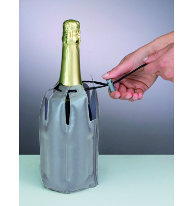 FUNDA ENFRIA-BOTELLAS C/CORDON LACOR 62355