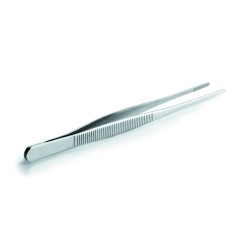 Pinza de precisión recta inox 15 cm | Emplatado profesional