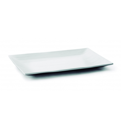Fuente Rectangular Fuji | Melamina Bicolor 34x21 cm | 6 uds