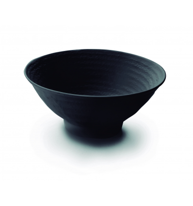 BOL REDONDO MELAMINA BLACK D.17X7 CM LACOR 63361