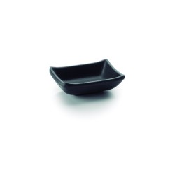 FUENTE RECTANG.MELAMINA BLACK 9X7X3 CM LACOR 63379