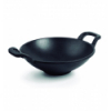 Mini wok Negro de melamina "Magma". Dimensiones Ø 15 cm. LACOR 63386 (6 unidades)