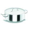 LACOR 50036 Chef classic cacerola baja acero inoxidable con tapa 14.2 l ø36x14 cm