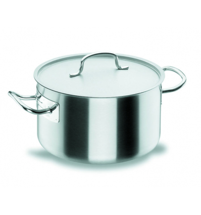 LACOR 50051 Chef classic cacerola alta acero inoxidable con tapa 58.8 l ø50x30 cm