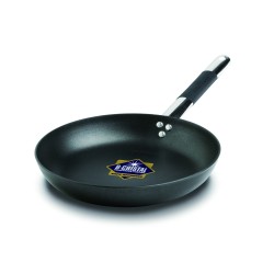 AGNELLI ALSC111BBSSC24 Alblack sartén aluminio negro antiadherente 3mm mango acero inoxidable ø24cm