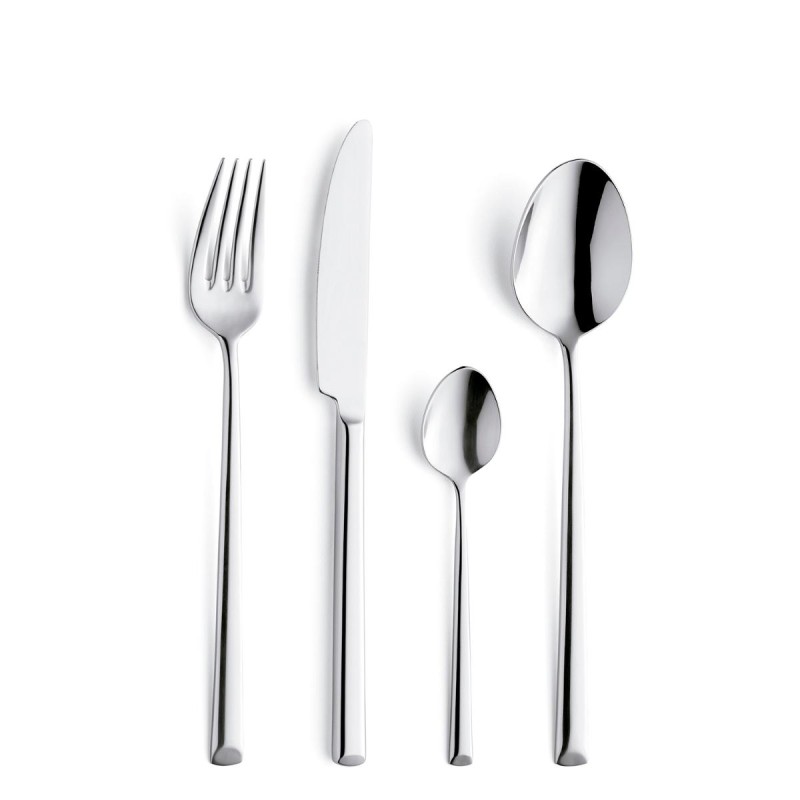 1 Cajas de  AMEFA METROPOLE -7437081  La caja se compone de  12 Cuchillos Postre Acero Inox 20,5Cm-2,5Mm