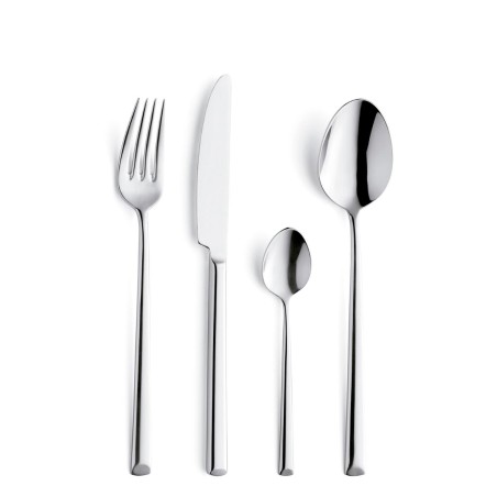 1 Cajas de  AMEFA METROPOLE -7437081  La caja se compone de  12 Cuchillos Postre Acero Inox 20,5Cm-2,5Mm