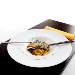 1 Cajas de  AMEFA METROPOLE - La caja se compone de  12 Cucharas Moka Acero Inox 11,5Cm-2,5Mm