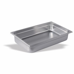 Seis unidades de PUJADAS P111501 Cubeta  GN 1/1 profundidad 15 cm inox 18/10 20.2 l.