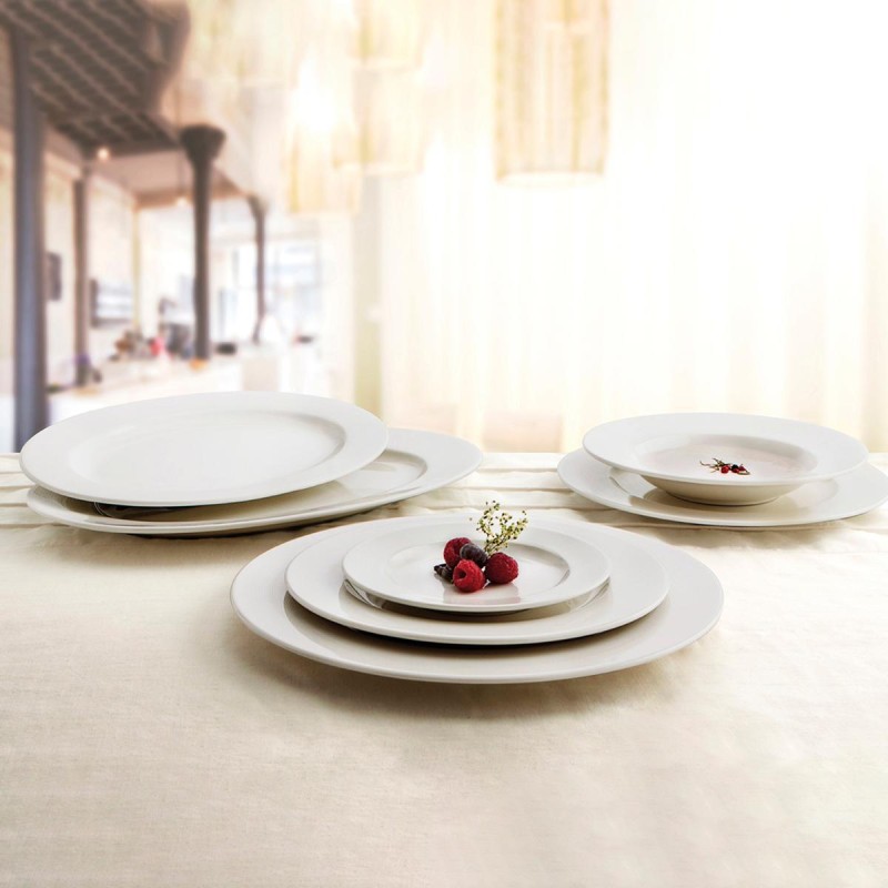 ARIANE ORBA - Plato Postre Porcelana 21Cm 7534057  -12 UNIDADES