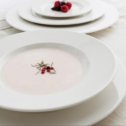ARIANE ORBA - Plato Postre Porcelana 21Cm 7534057  -12 UNIDADES