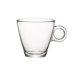 Doce unidades de BORMIOLI 430230M04321990 Easy bar taza café/cappuccino 23 cl