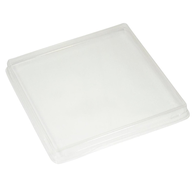 PAPERLYNEN NAT BIO - Blister 500 Couvercles Pour Récipient Carton 15X15Cm Pour Récipient 0,87L 8110022