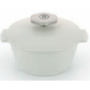 Revol 649549 revolution cocotte redondo c/tapa blanca 0.2 l. Ø10x7.cm