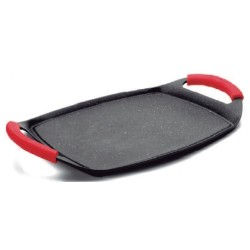 ECO STONE PLANCHA GRILL ALUMINIO Y PIEDRA 47X27X2 CM LACOR 25547