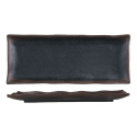 THERLAMIN BANDEJA MELAMINA BORDE MARRON 28X11X2 CM