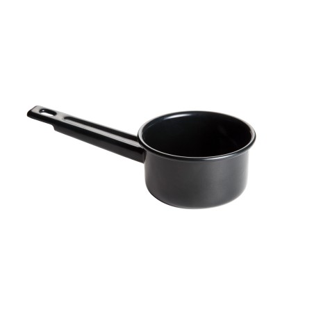 100% CHEF 6 unidad/es de 220/2004 Cazo Negro    Ø10 cm Ø 10 x 6 cm       350 ml Enameled Steel