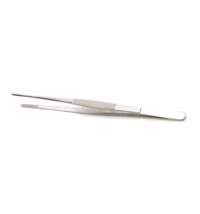 Pinza larga de acero inoxidable 16cm P/34012 100% CHEF 1 unidad