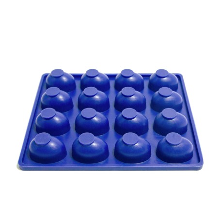 100X100 CHEF 1 Einheit(en) 60/1301 Mimetik Mould Olives 16,5 x 14 cm - 6,9 ml (tot. 110,4 ml) Silikon