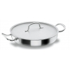 LACOR 50640 Chef classic paellera acero inoxidable con tapa 10 l. Ø40x8 cm