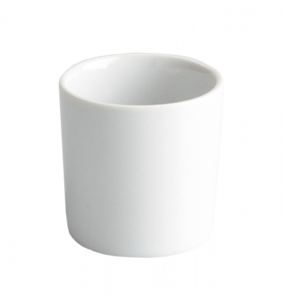 Vaso de chupito mini porcelana Blanco Ming Ventana 4.5X4.5 CM 5 CL. B1196V (6 unidades)