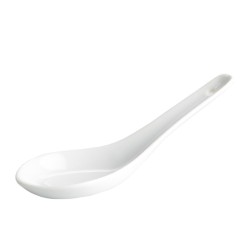 Cuchara china con agujero porcelana Ming 11 cm|Hostelería|240 uds