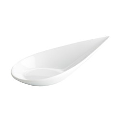 Cuchara china porcelana blanca Fez 11 cm |Hostelería|Pack 120 uds|