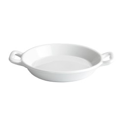 Paellera desgutación porcelana Blanco Ming Ventana 13X10X2 CM.. B1630V (6 unidades)