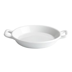 Paellera desgutación porcelana Blanco Ming Ventana 17x13x3cm. .. B1786 (6 unidades)