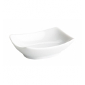 Bandeja mini rectangular porcelana Blanco Ming Ventana 7X5X2 CM. B2362R (12 unidades)