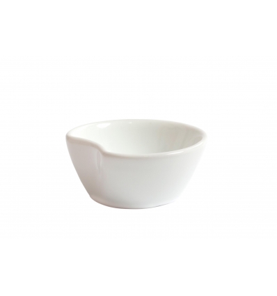 Bol / salsera mini porcelana Blanco Ramses Ming Ventana 7x3cm. B2639R (12 unidades)