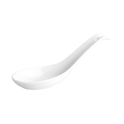 Cuchara china con agujero porcelana  Ming 14 |Apilable| Hostelería