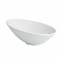 Bol mini inclinado porcelana Blanco apilable Ming Ventana 9.5x4.5cm. B4148R (12 unidades)