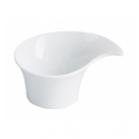 Bol / salsera mini con pico porcelana Blanco Ramses Ming Ventana 9.5x4cm. 5cl.. B4150V (12 unidades)