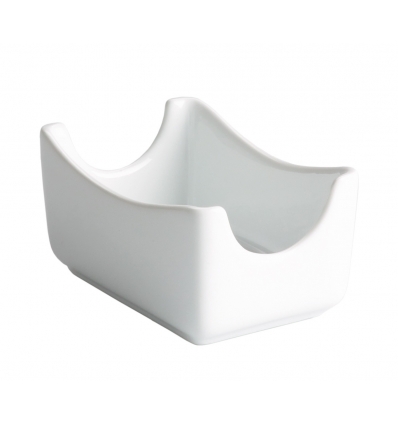 Rectangular sugar vessel MINI Porcelain Ming Window 7x11x5.5 cm. B1210V (6 units)