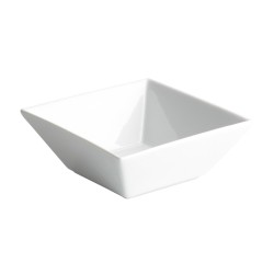 Bol cuadrado porcelana Ming Ventana 13X13X4.5 CM. B1226R (6 unidades)