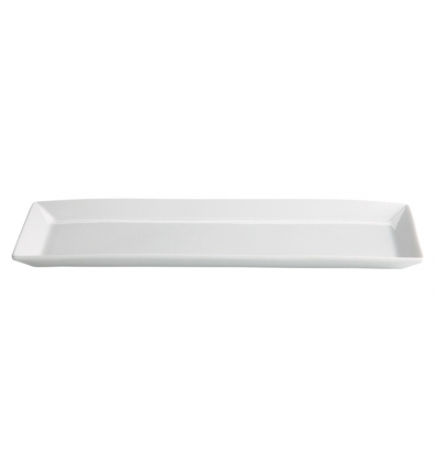 Bandeja rectangular porcelana Blanco Ming Ventana 32.5X15X2.5 CM. B1295 (6 unidades)