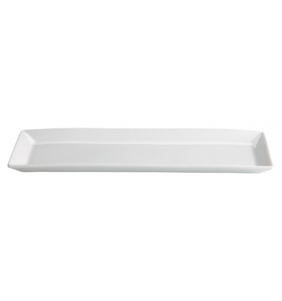 Rectangular tray Porcelain White Ming Window 32.5x15x2.5 cm. B1295 (6 units)