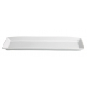 Bandeja rectangular porcelana Blanco Ming Ventana 32.5X15X2.5 CM. B1295 (6 unidades)