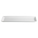 Rectangular tray Porcelain White Ming Window 32.5x15x2.5 cm. B1295 (6 units)
