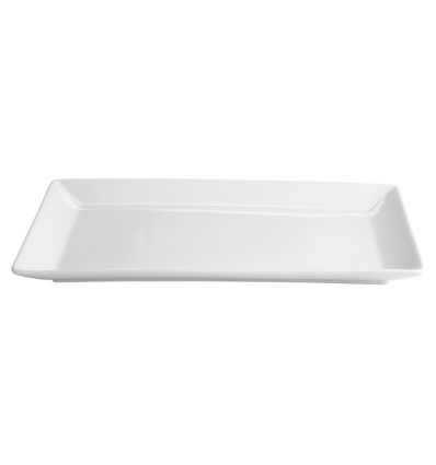 Rectangular tray Porcelain White Ming Window 45.7x28x3.3 cm. B1623 (3 units)