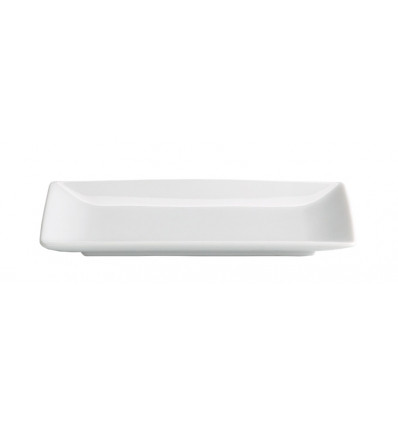 Bandeja / rabanera rectangular porcelana Blanco Ming Ventana 12.5X8.5X1.5 CM.. B2074R (12 unidades)